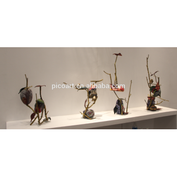 Customized metal art home decoration abstract sculpture made in china